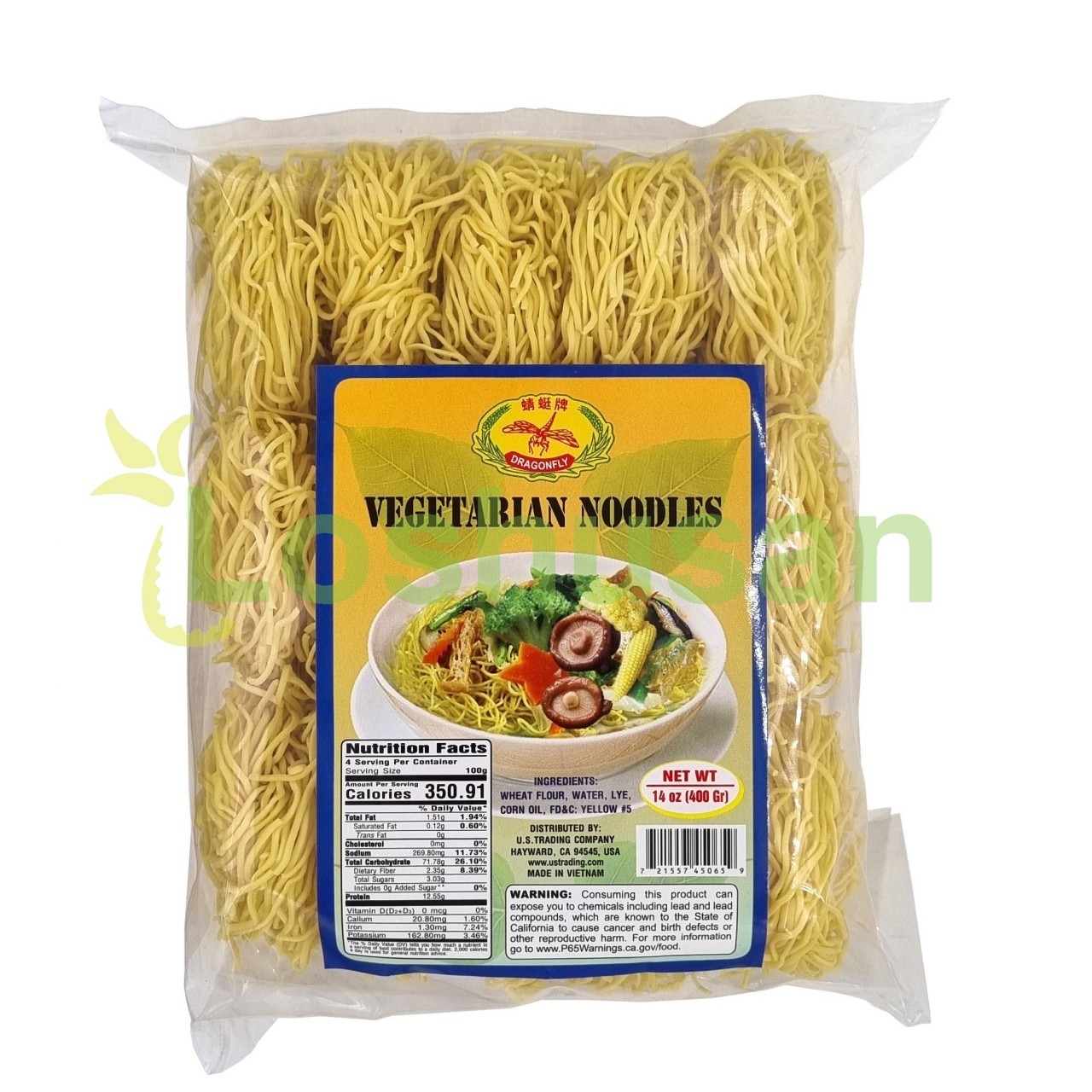 DRAGONFLY VEGETARIAN NOODLE 500g