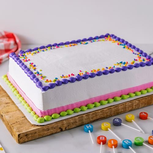 Member's Selection Freshly Baked Vanilla Cake 40 to 50 Slices