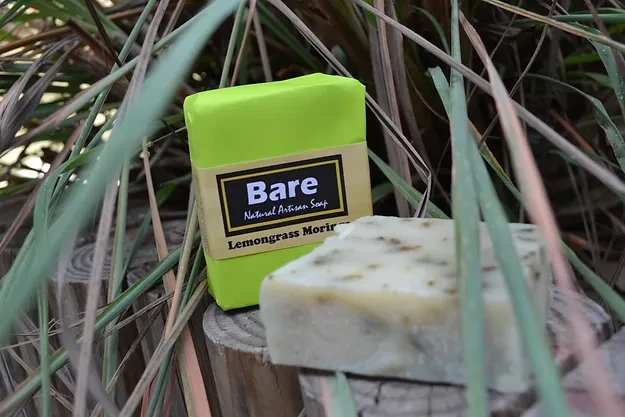 Lemongrass Moringa Natural Artisan Soap By Bare
