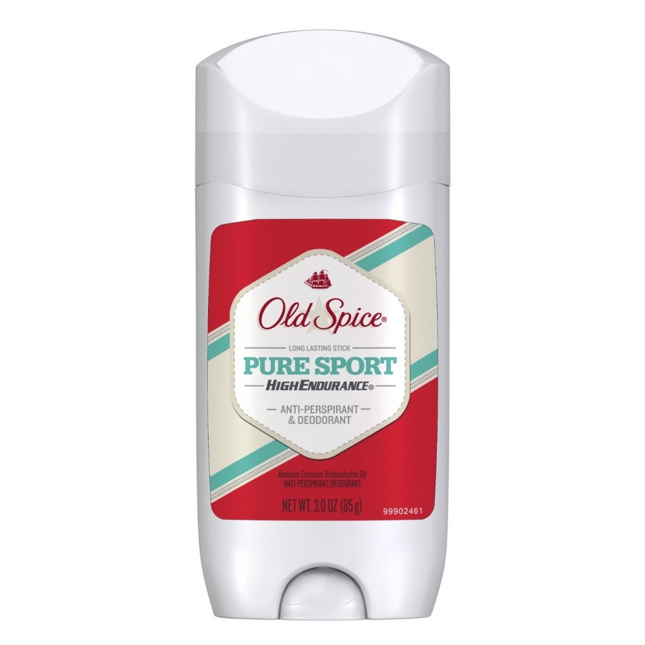 Old Spice High Endurance Invisible Solid Pure Sport Scent Men's Anti-Perspirant & Deodorant 3 Oz