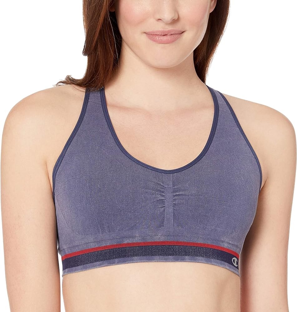 Champion Women's Vintage Dyed Racerback Sports Bra