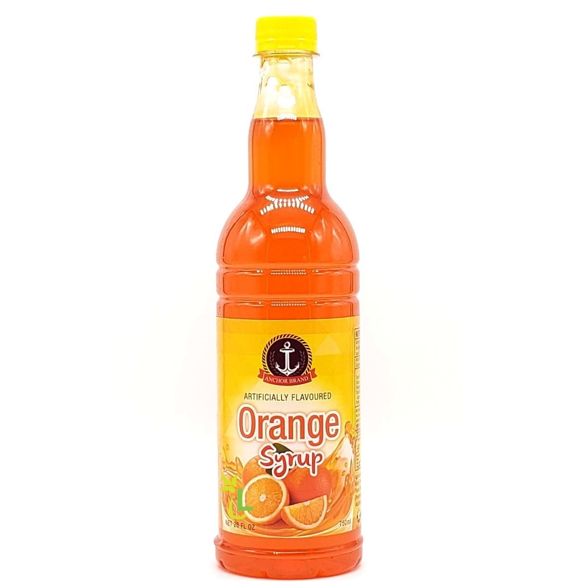 ANCHOR SYRUP ORANGE 750ml