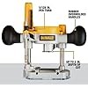 DEWALT Plunge Base For Compact Router, Steel Rods for Smooth Plunge Stroke (DNP612)