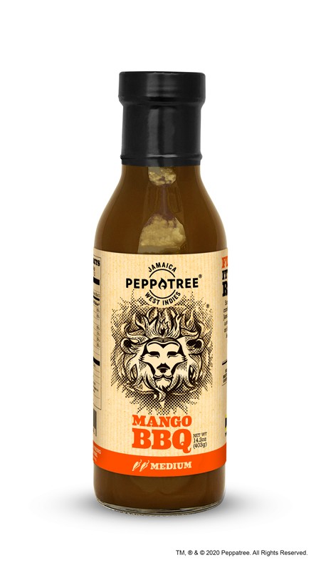 PEPPATREE BBQ SAUCE MANGO 14.2oz