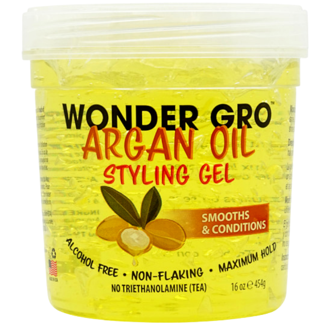 Wonder Gro Argan Oil Hair Styling Gel 16oz