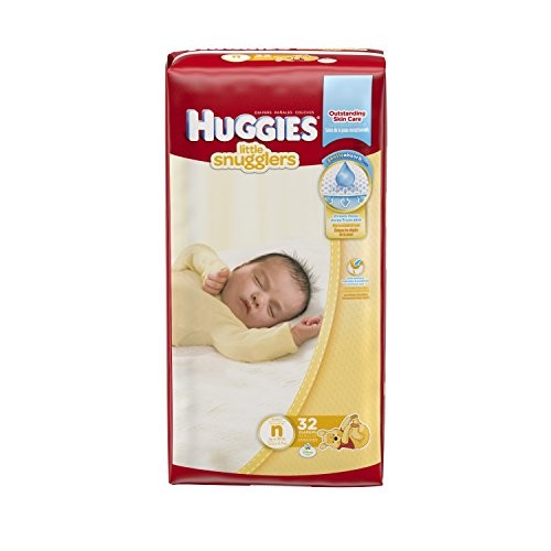 Huggies Newborn Little Snugglers Jumbo, 32 ct