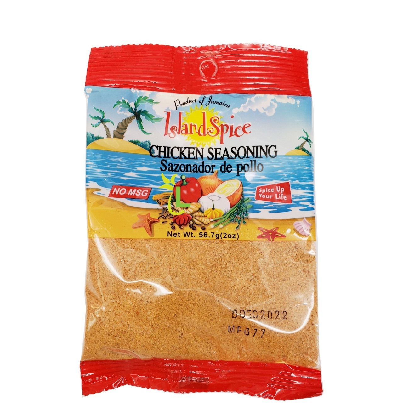 ISLAND SPICE CHICKEN SEASONING 2oz