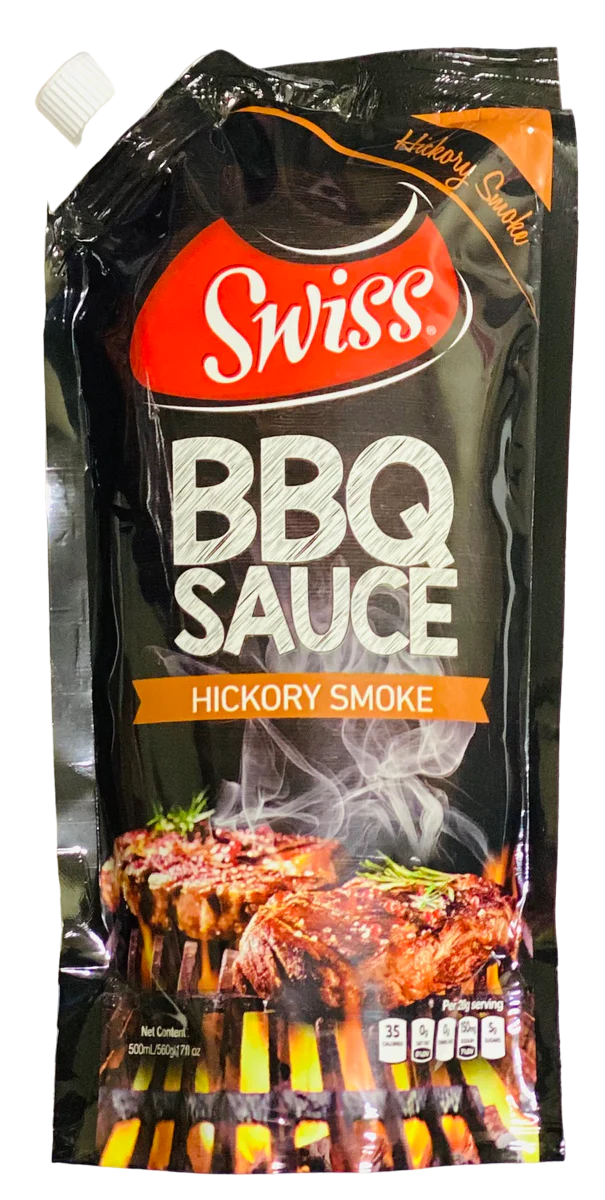 SWISS BBQ SAUCE HICKORY $60 off 565g