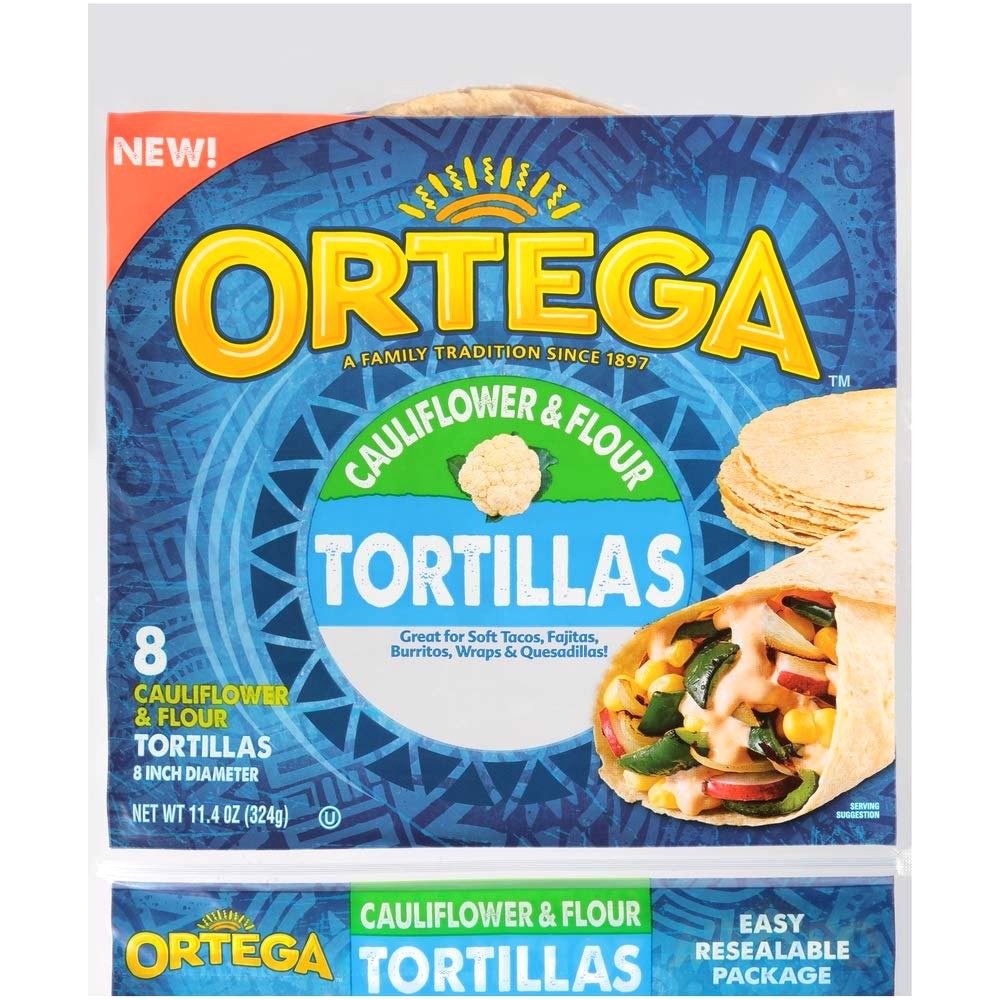 ORTEGA TORTILLAS CAULIFLOWER FLR 11.4oz