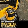 DEWALT 20V MAX XR Bandsaw, Brushless Motor, Portable and Cordless, 3-3/8 Inch Cut Capacity, Bare Tool Only (DCS378B)
