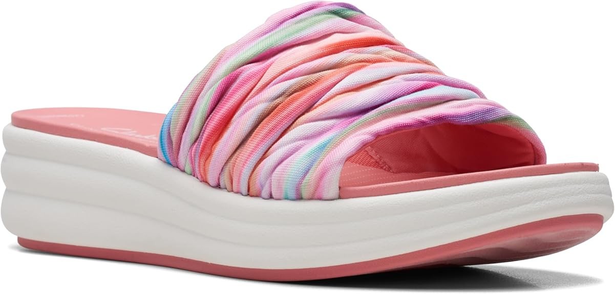 Clarks Womens Drift Petal (Multicolour Textile)