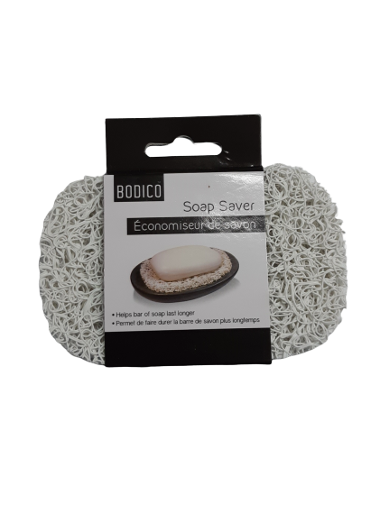 Bodico, Soap Saver Sponge, 4.5x3x0.5 Inches, 74263
