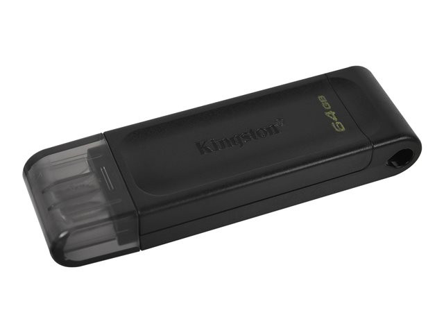 Kingston DataTraveler 70 - USB flash drive - 64 GB/ Black