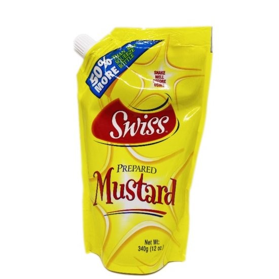 SWISS MUSTARD POUCH 12oz