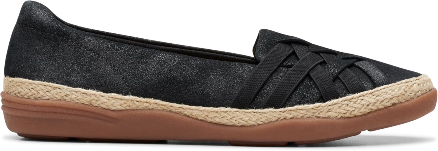 Clarks Womens Elaina Petal BLACK