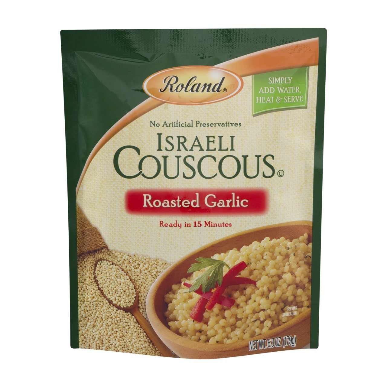 ROLAND COUSCOUS ROAST GARLIC 6.3oz