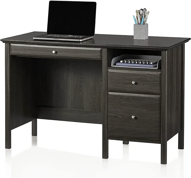 Realspace® Chase 47”W Writing Desk, Coastal Gray