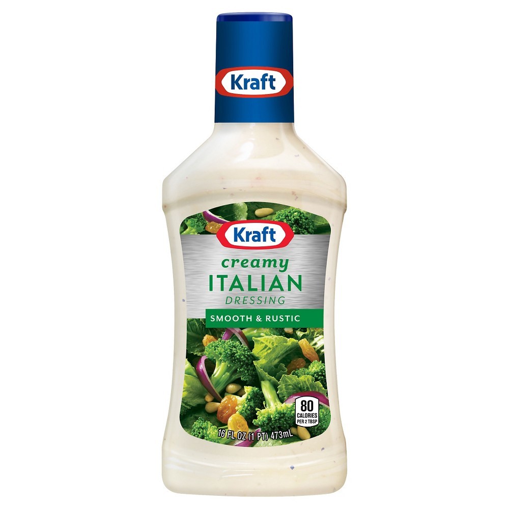 KRAFT DRESSING CREAMY ITALIAN 16oz