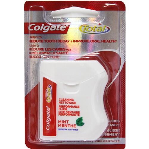 COLGATE TOTAL DENTAL FLOSS MINT 50ML