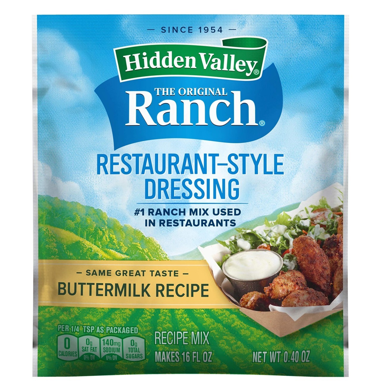 HIDDEN VALLEY BTRMILK DRESSING MIX 0.4oz