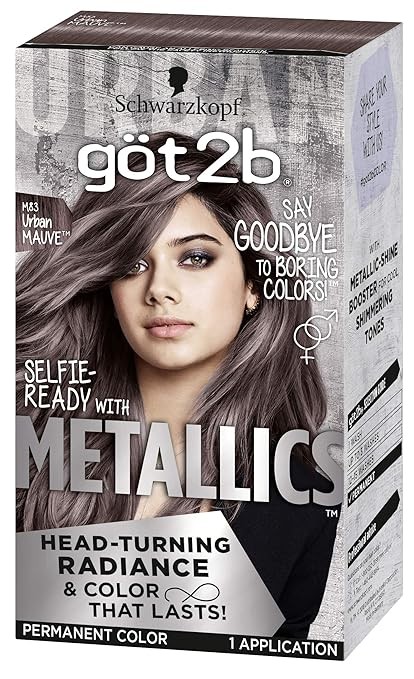 Schwarzkopf Got2b Metallics Permanent Hair Color