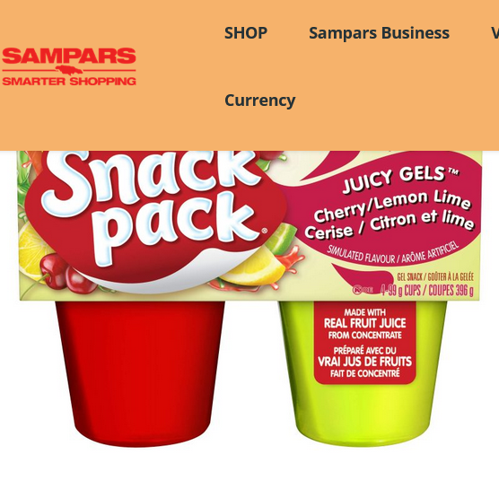 HUNT’S SNACK PACK PUDDING / JELLO 4’s 368g