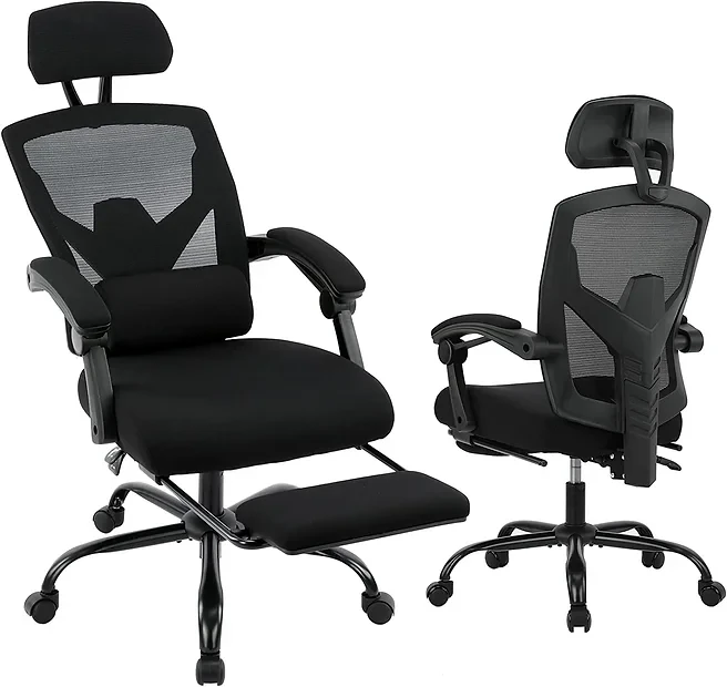 Ergonomic Office Chair, Reclining High Back Mesh Chair