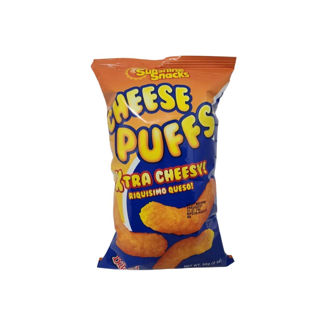 SUNSHINE SNACKS CHEESE PUFFS 56G