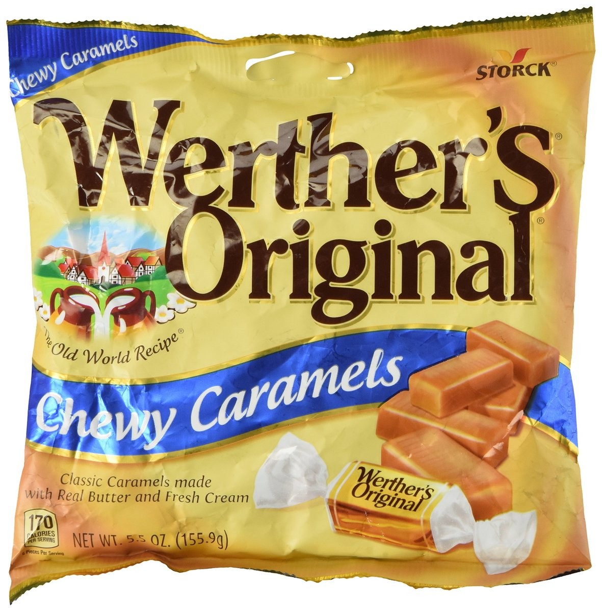 WERTHERS CHEWY CARAMEL 5oz