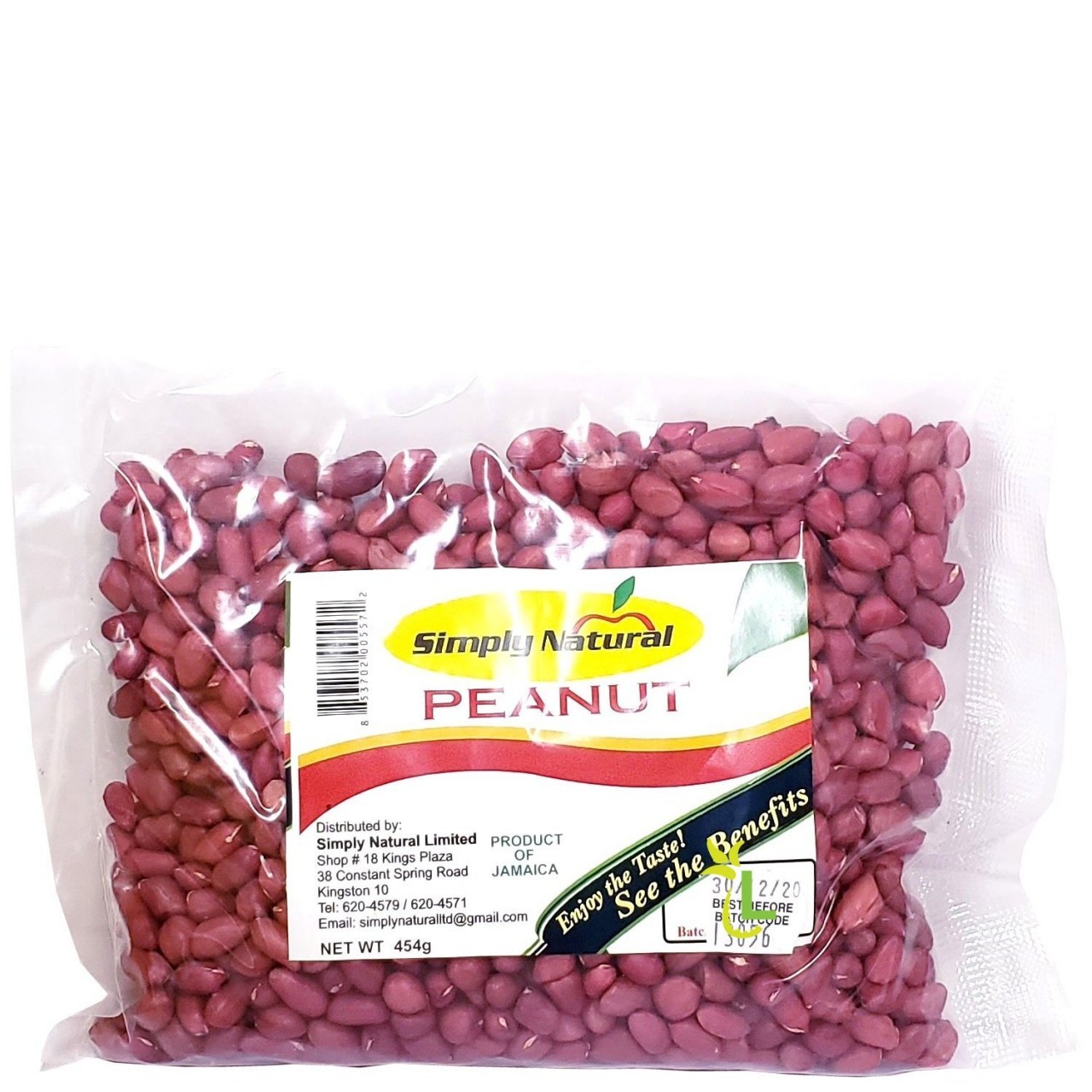 SIMPLY NATURAL PEANUT 454g