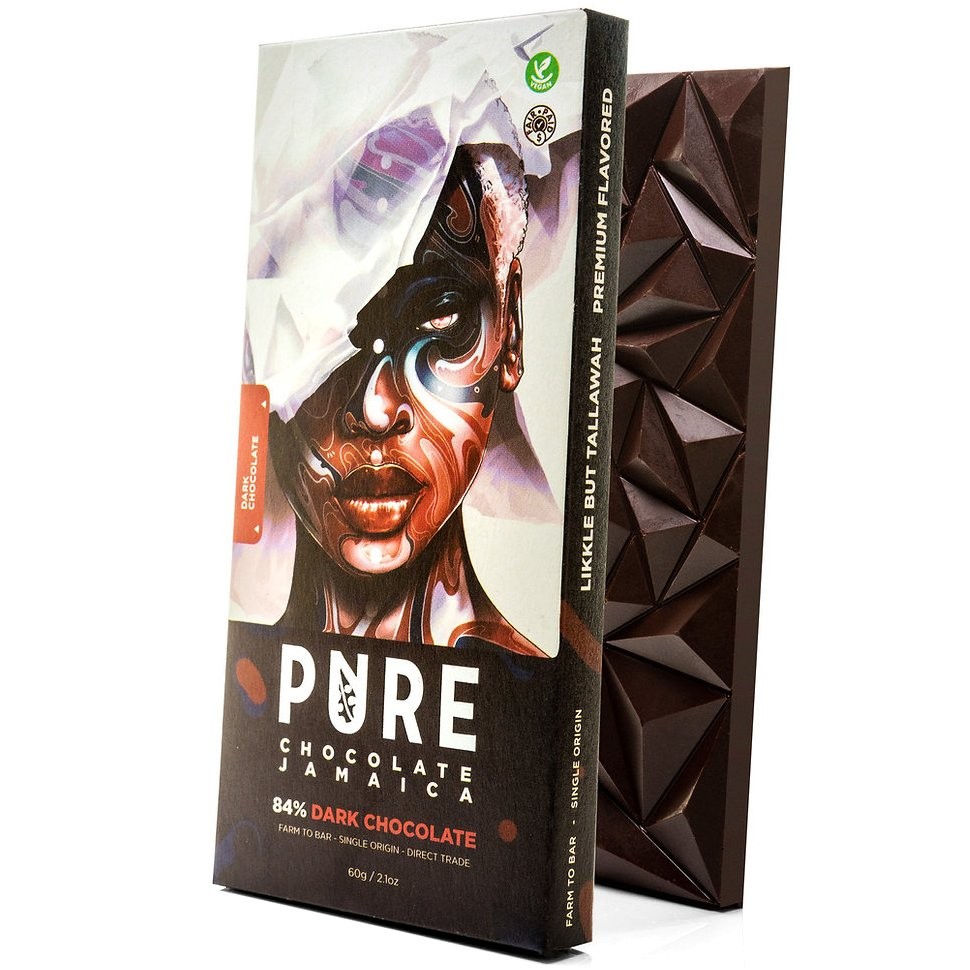 PURE CHOCOLATE DARK 84% 60g