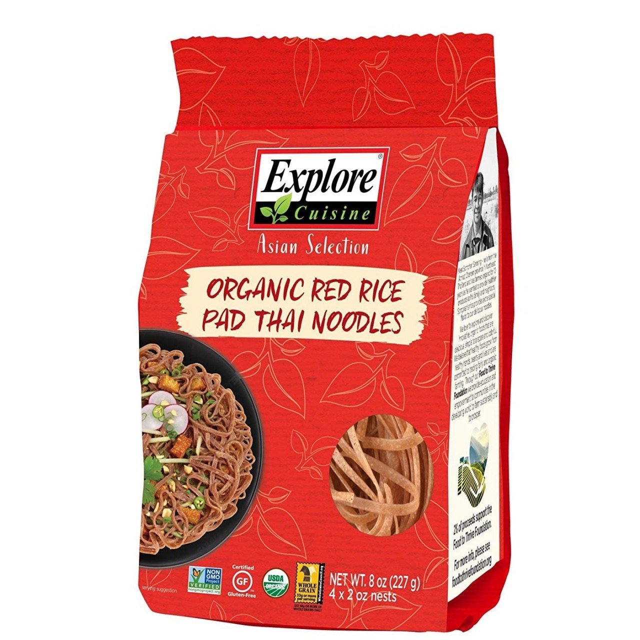 EXPLORE PAD THAI RED RICE 8oz