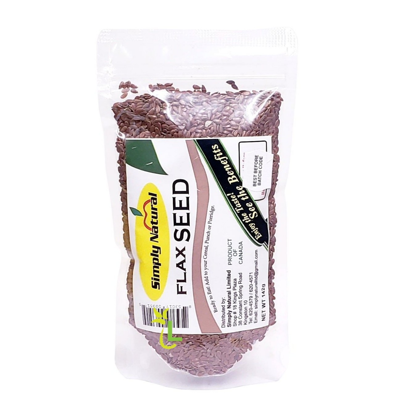 SIMPLY NATURAL FLAXSEED 142g