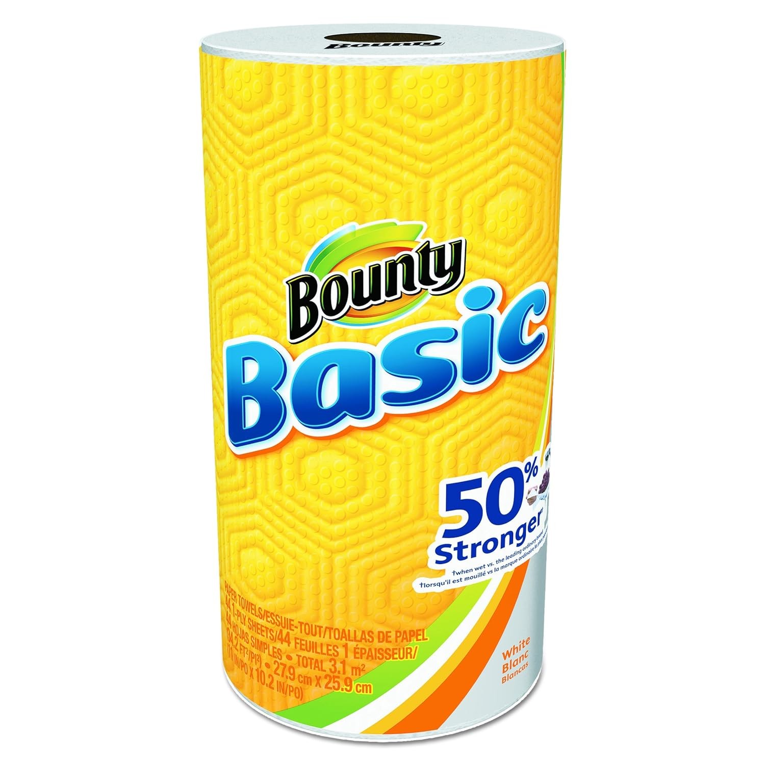 BOUNTY BASIC H/TOWEL WHITE & PRINT