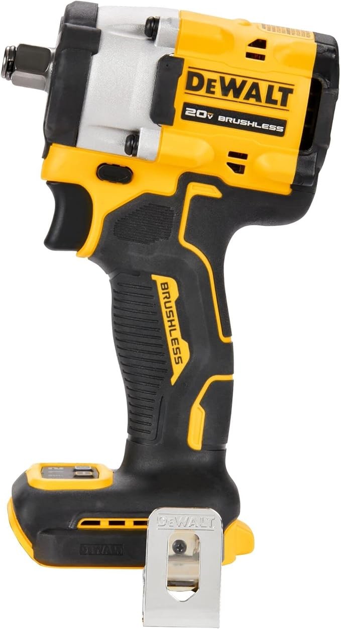 DEWALT ATOMIC 20V MAX* 1/2 in. Cordless Impact Wrench with Hog Ring Anvil (Tool Only) (DCF921B)