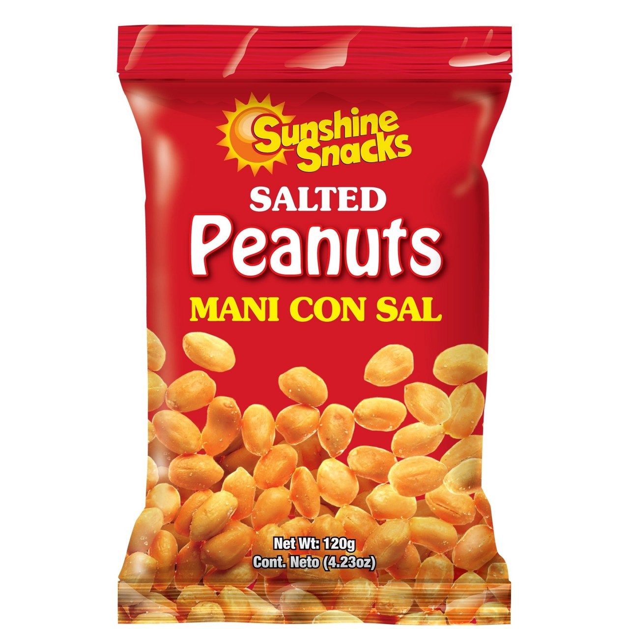 SUNSHINE PEANUTS SALT 120g