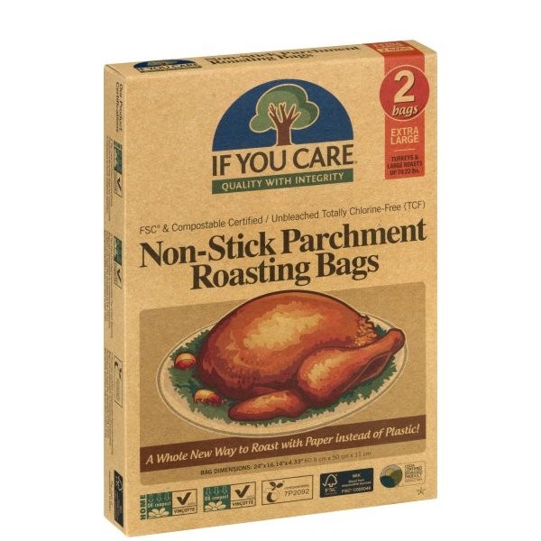 IF YOU CARE PARCHMENT BAGS XL 2s