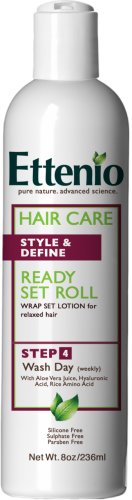 Ettenio Hair Care Style And Define Ready Set Roll Wrap Set Lotion 8oz.