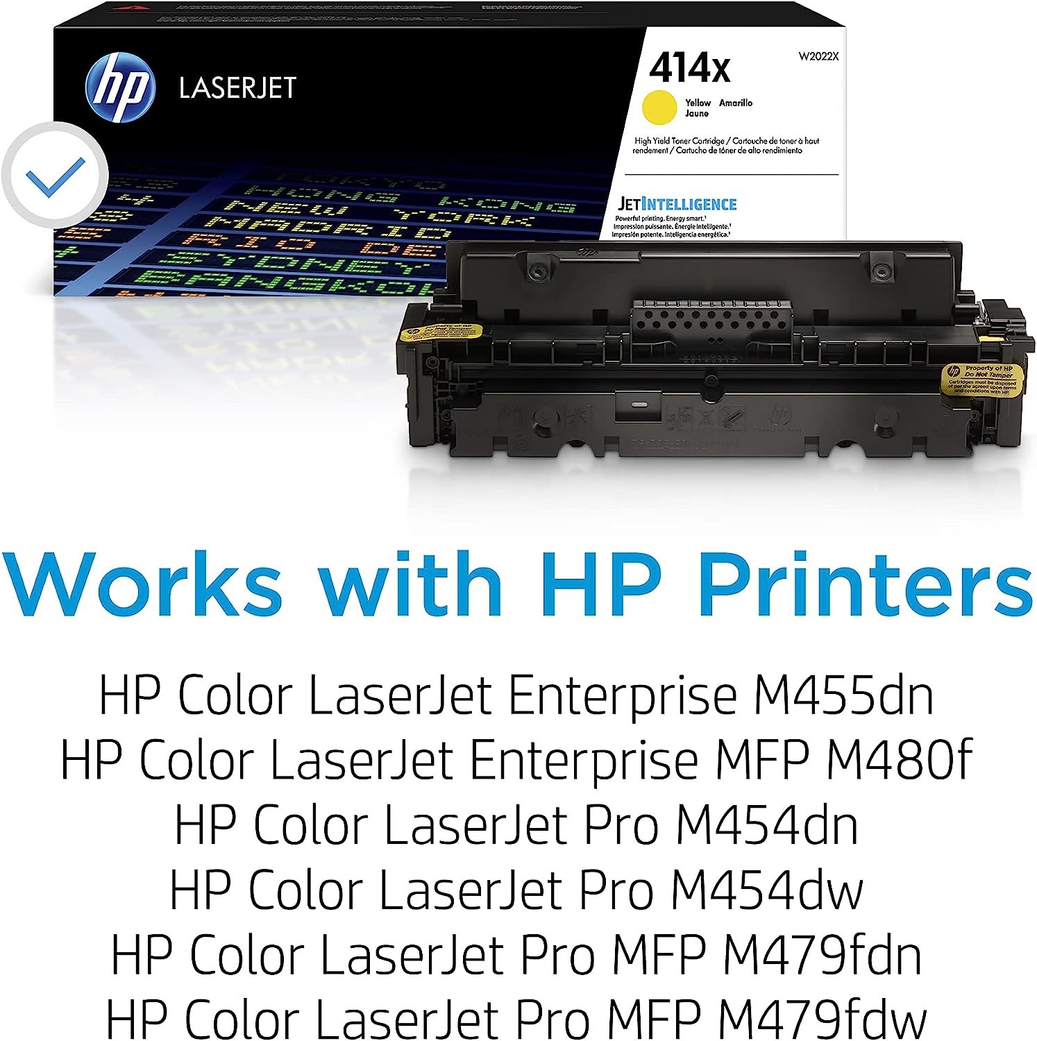 HP 414X - High Yield - yellow