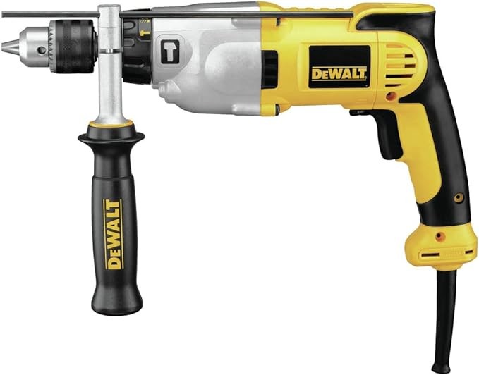 DEWALT Hammer Drill, 1/2-Inch, 10-Amp, Pistol Grip (DWD520)