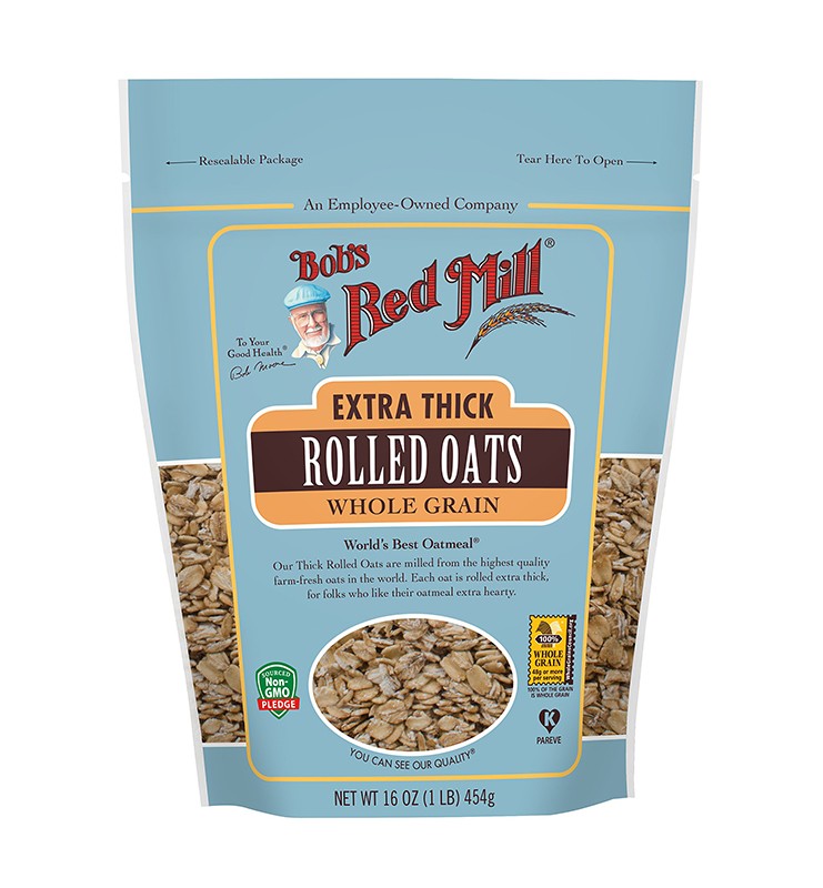 BOB`S RED MILL ROLLED OATS THICK 16oz