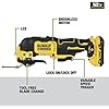 DEWALT XTREME 12V MAX Brushless Cordless Oscillating Tool Kit (DCS353G1)