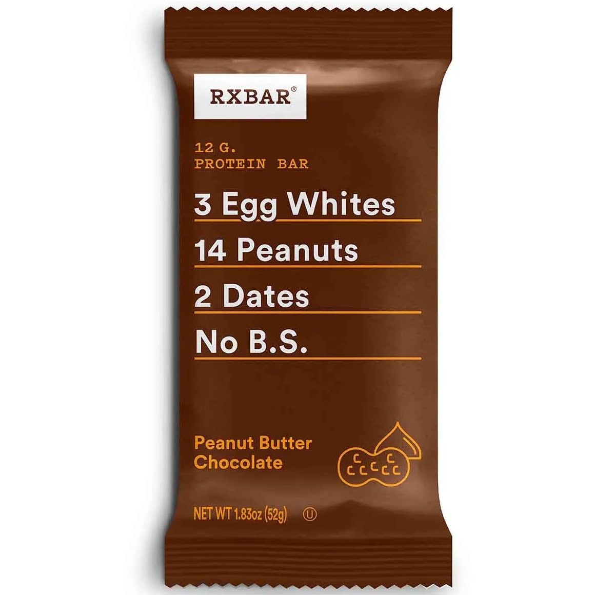 RXBAR SNACK PEANUT BUTTER CHOC 1.83oz