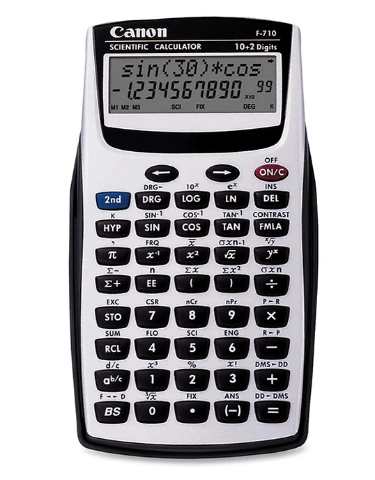 Canon F710 Dual Line Scientific Calculator