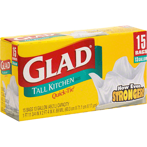 Glad Tall Kithc/Qu/Tie/13 Gall