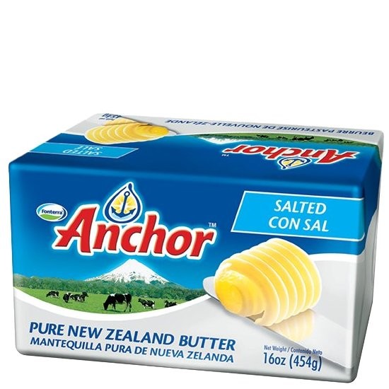 ANCHOR BUTTER SALTED 454g