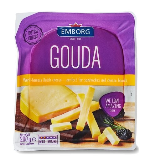 EMBORG GOUDA CHEESE 200g