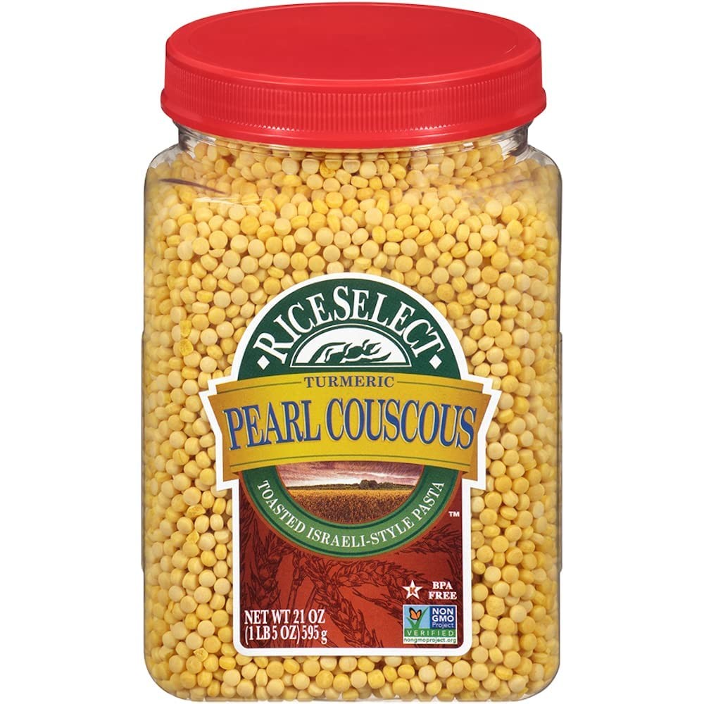 RICE SELECT COUSCOUS PEARL TURMERIC 21oz RICE SELECT COUSCOUS PEARL TURMERIC 21oz