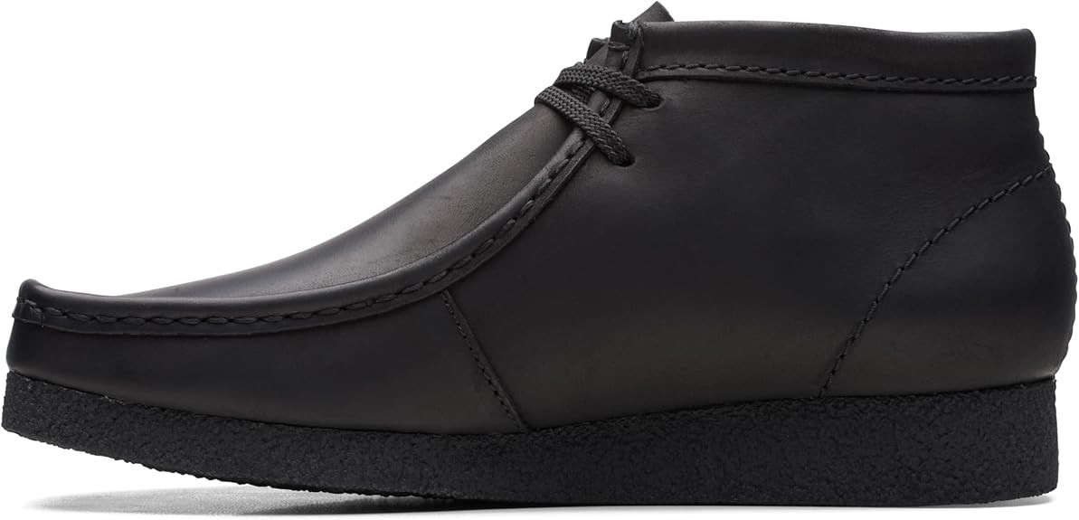 Clarks Men's Shacre Boot : Black Leather