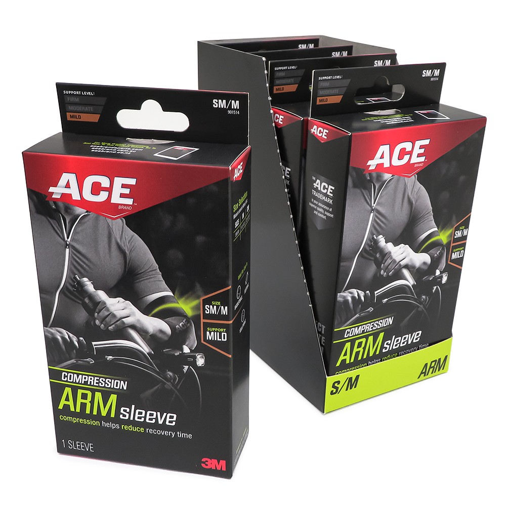 Ace Compression Arm Sleeve, 1 sleeve (Small/Medium)